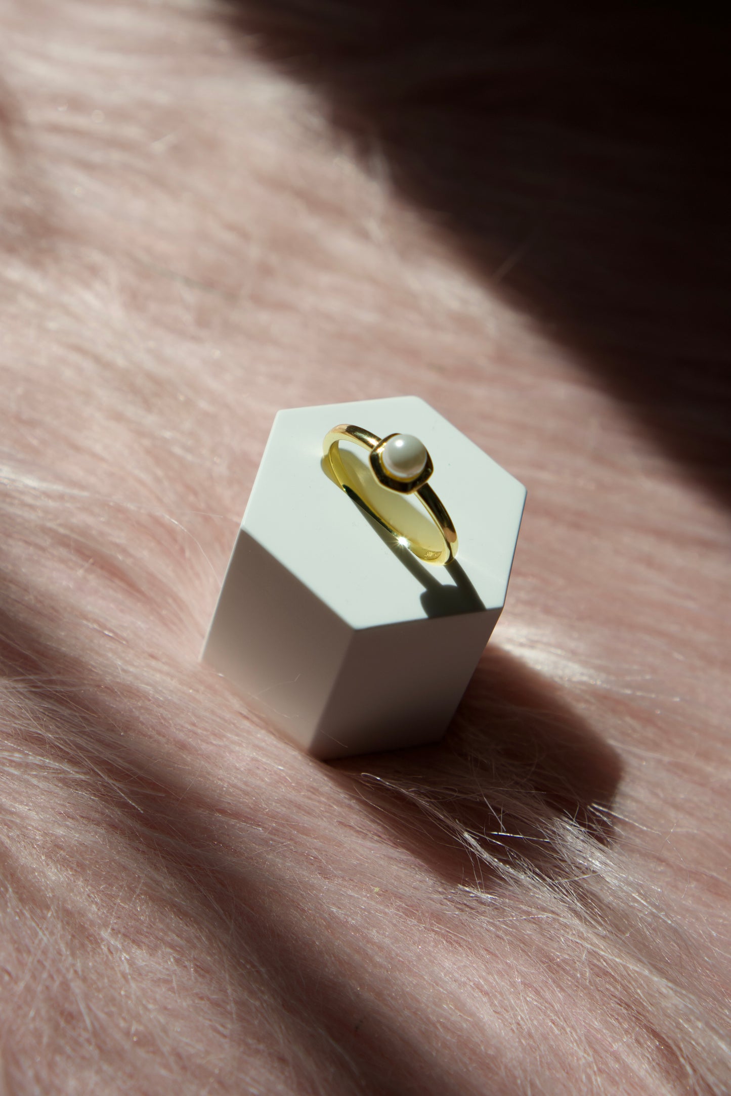 Sweet Pearl Gold Ring