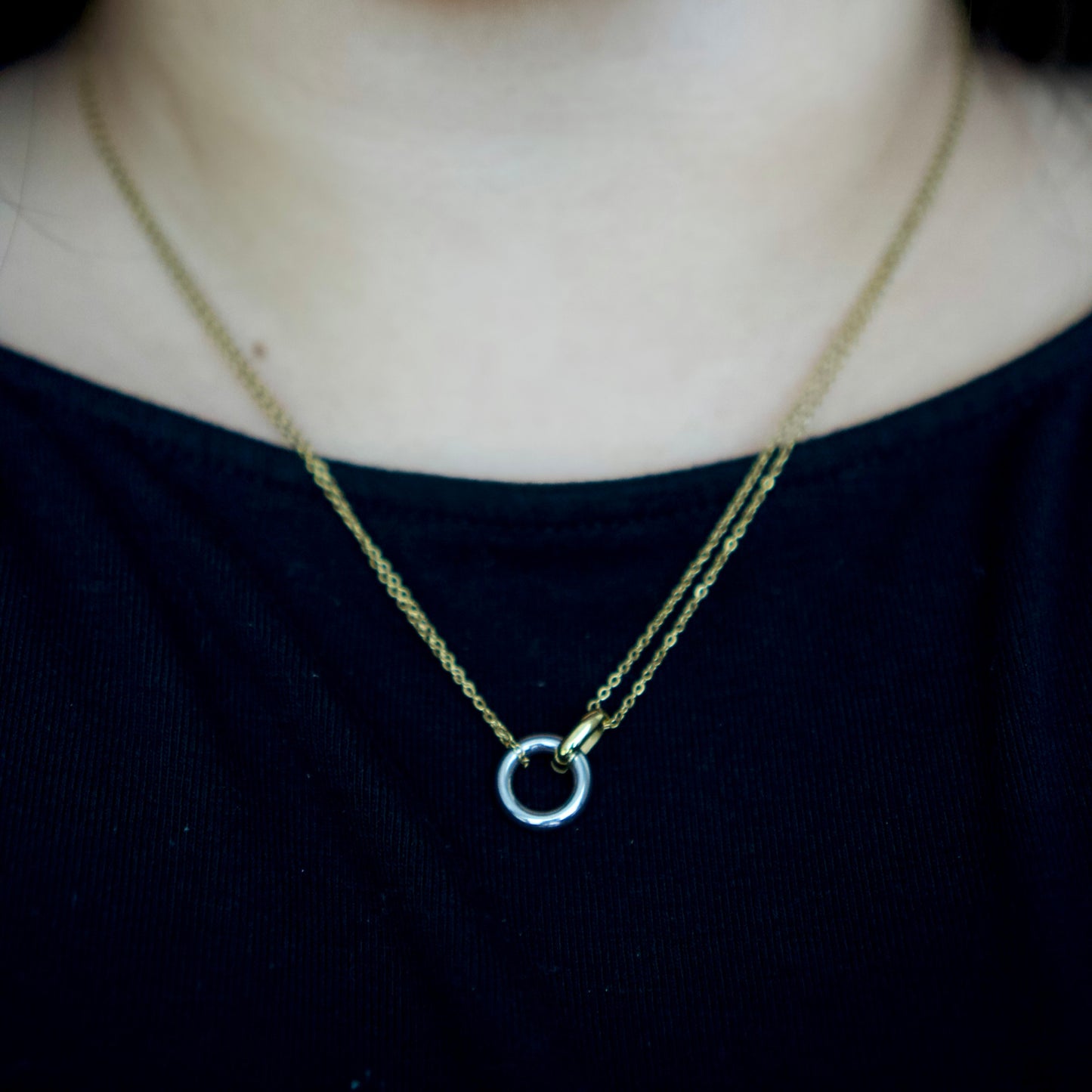 Layered Link Necklace