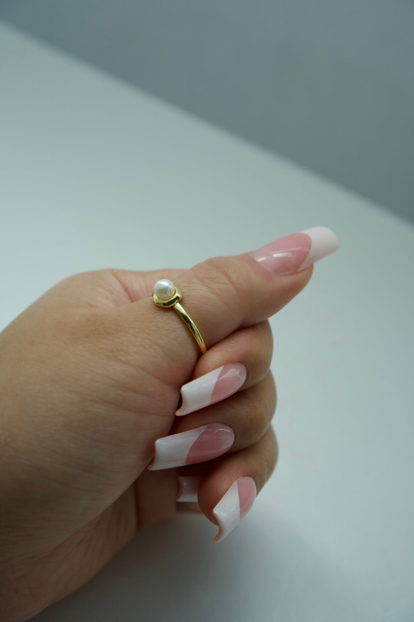 Sweet Pearl Gold Ring