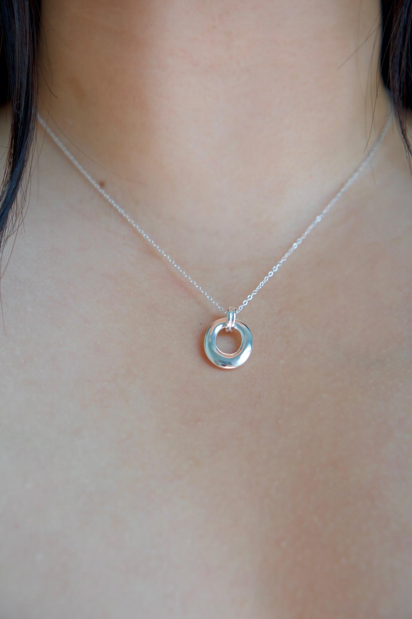 Lily Silver Necklace