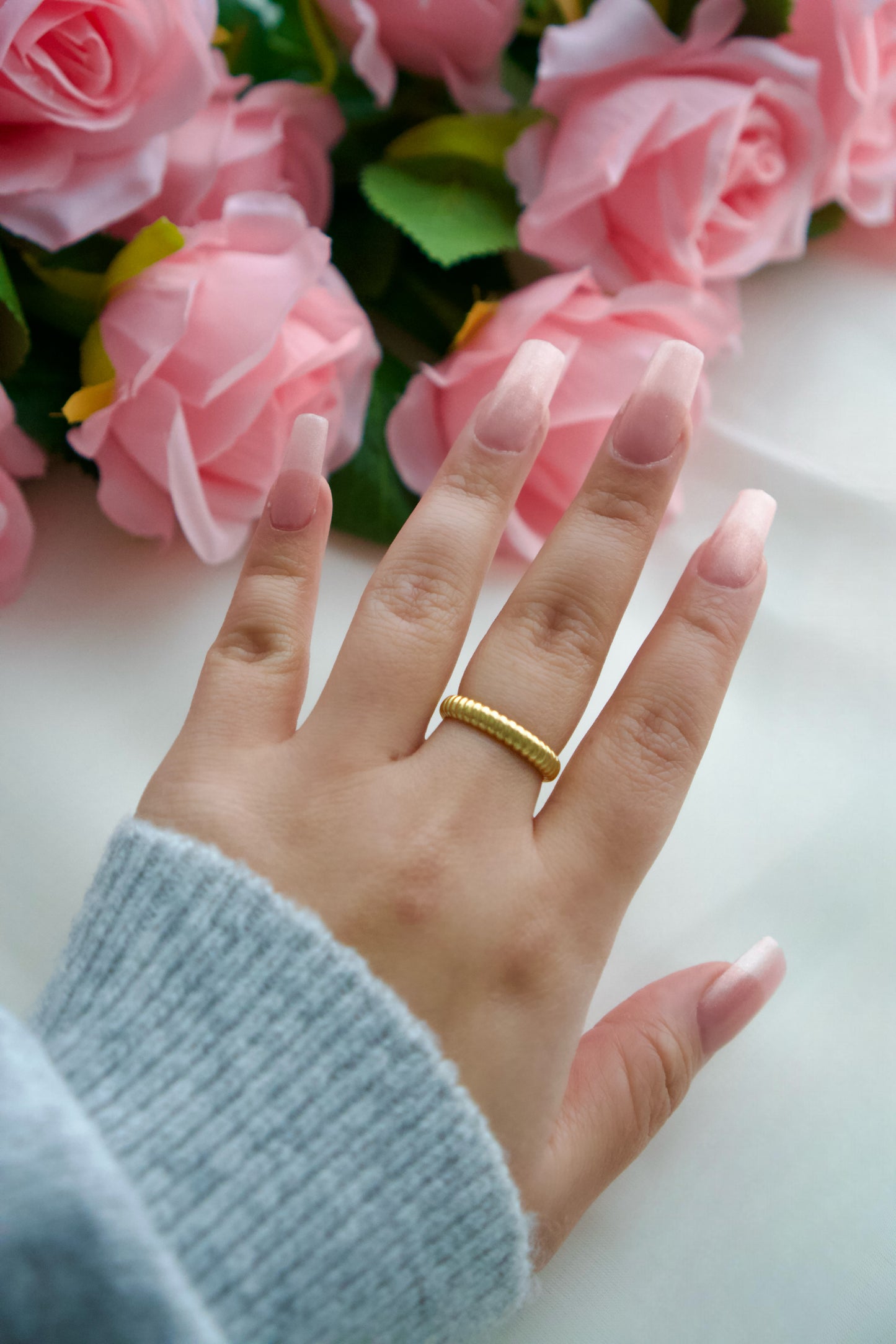 Lily Ridge Gold Band Ring