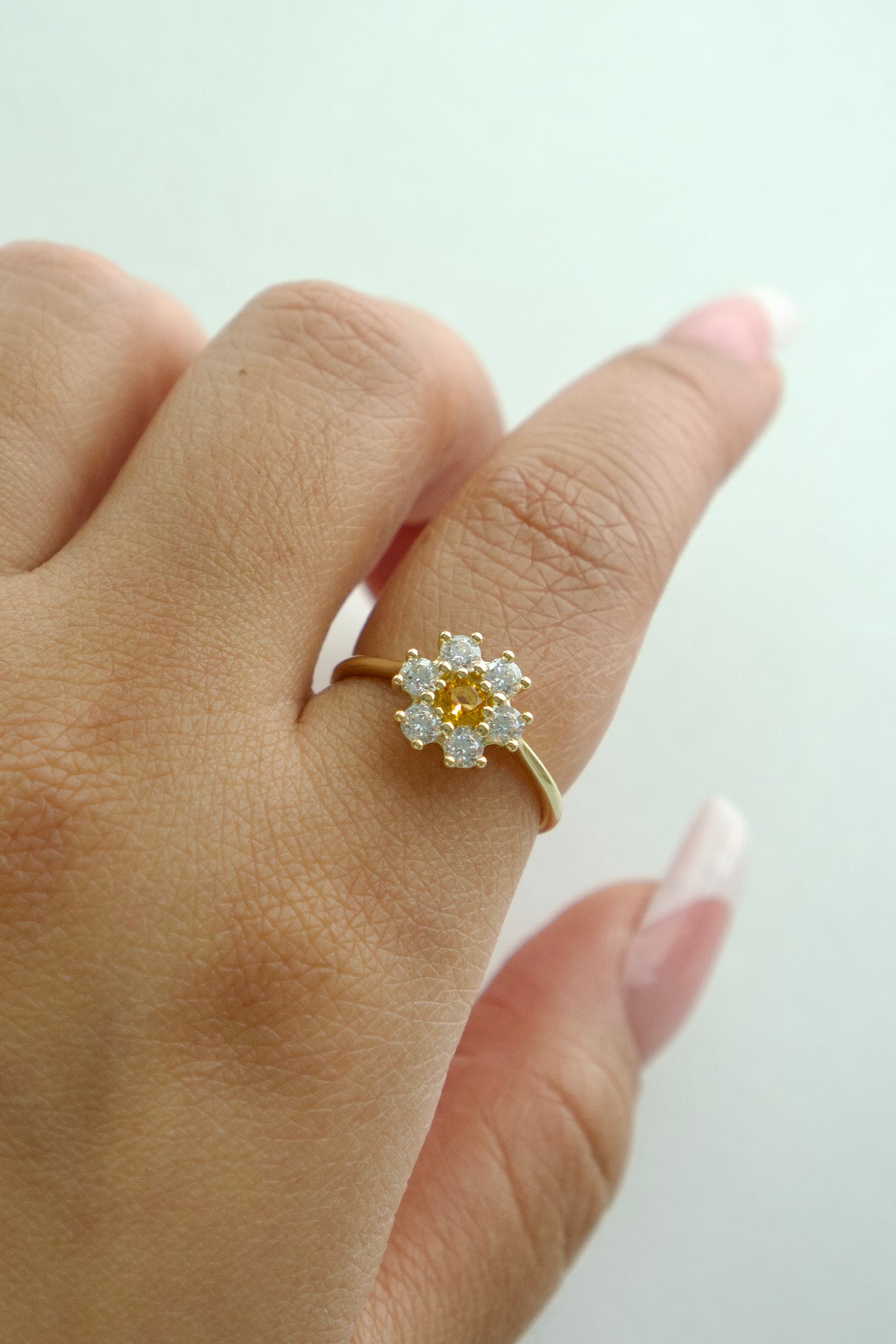 Daisy Gold Ring