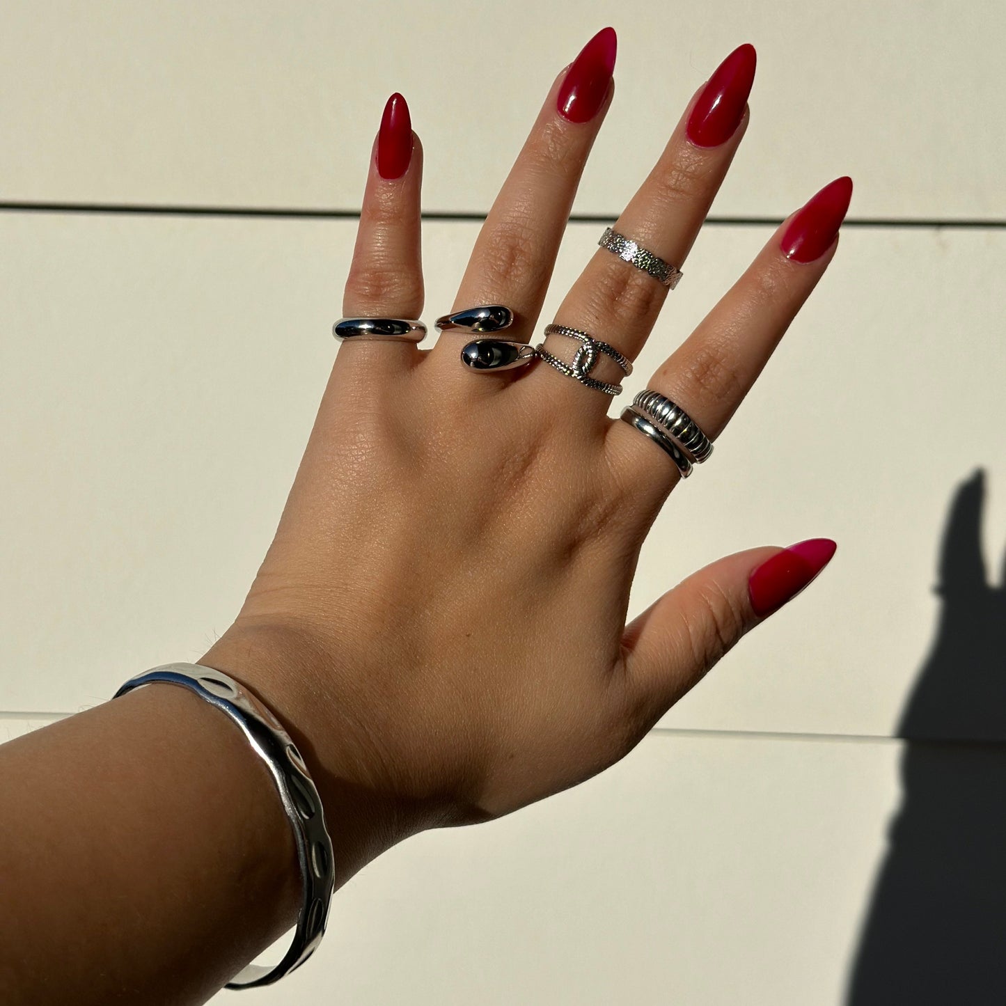 Geometric Cuff Bracelet