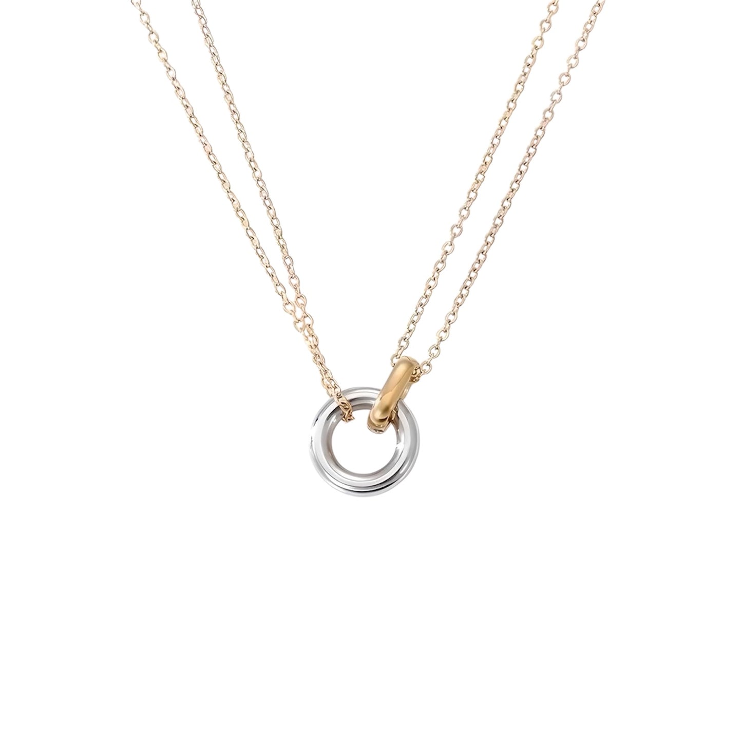 Layered Link Necklace