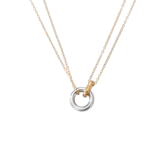 Layered Link Necklace