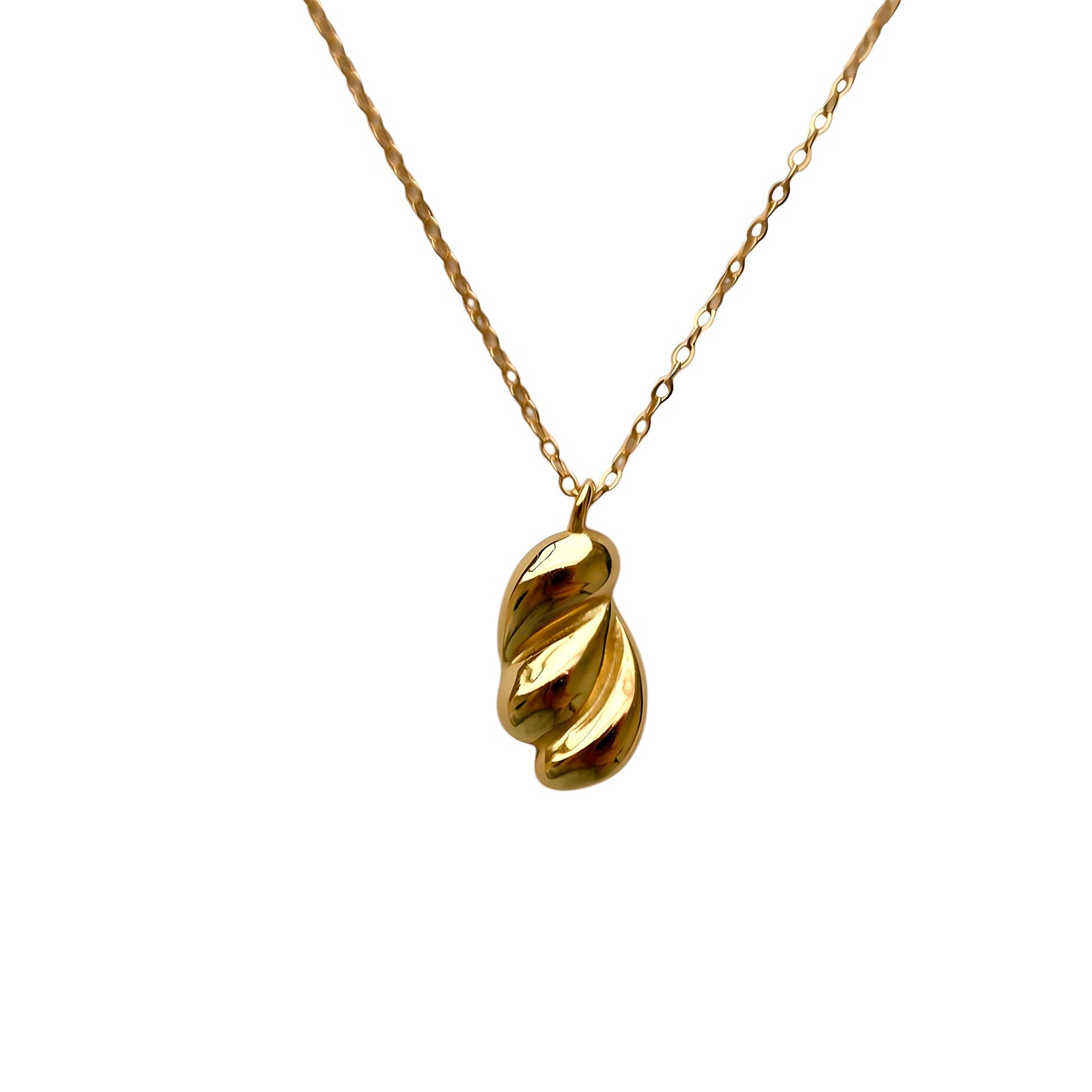 Croissant Gold Necklace