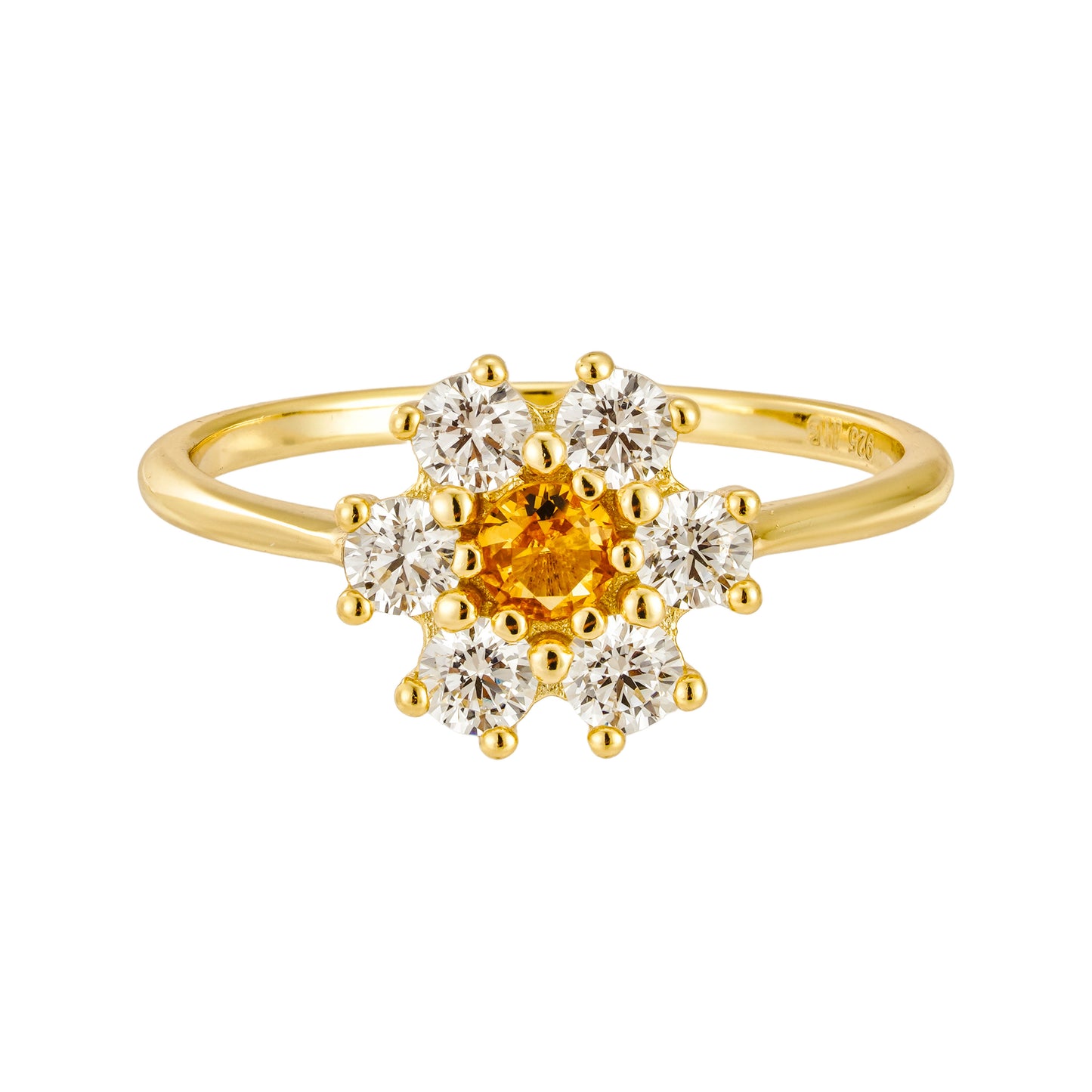 Daisy Gold Ring
